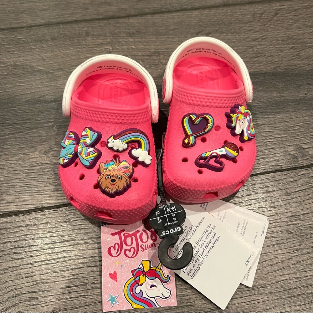 Black Friday sales!!!Jojo Siwa Crocs Clogs Shoes - Picture 3 of 5